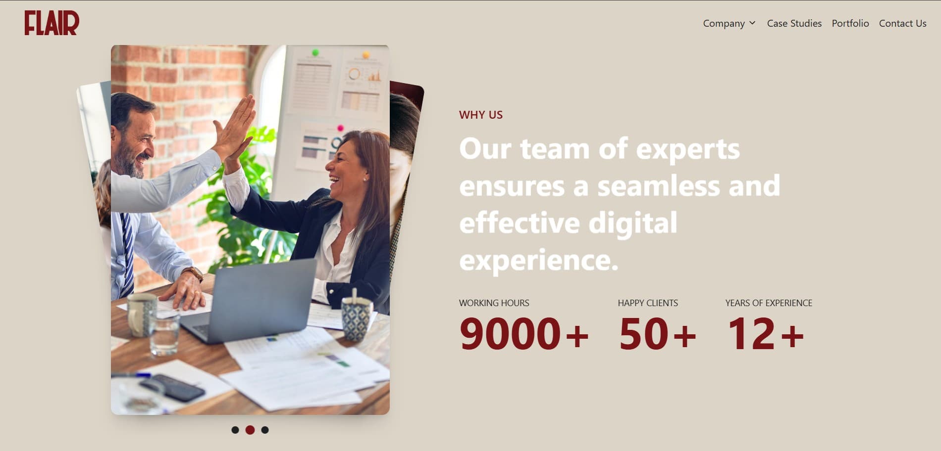 Flair Marketing Agency — screenshot 2