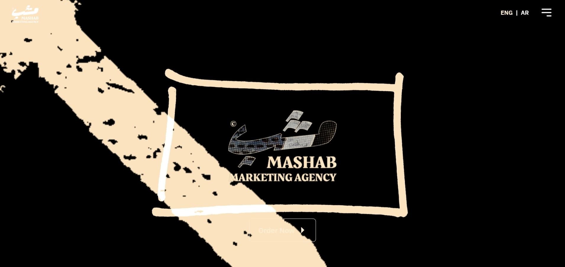 Mashab Marketing Agency Website